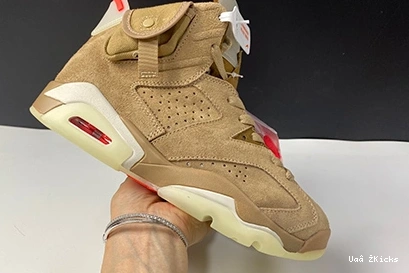 Jordan Popular Travis 9018 Scott 6 Retro 628 Khaki British DH0690- 0724